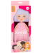 Σετ ρούχων κούκλας Orange Toys Sweet Sisters - Ροζ φόρεμα με τριαντάφυλλα - 1t
