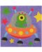 Σετ για ζωγραφική με χρωματιστή άμμο Andreu toys - Διάστημα - 4t