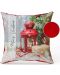 Χριστουγεννιάτικο μαξιλάρι με φανάρι Amek Toys - Merry Christmas - 1t