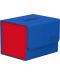 Κουτί για κάρτες Ultimate Guard Sidewinder XenoSkin Synergy - Blue/Red(100+ бр.) - 1t