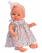 Κούκλα Asi Dolls - Μωρό Άλεξ , με φιόγκο και φλοράλ φόρεμα, 36 cm - 1t
