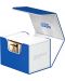 Κουτί καρτών Ultimate Guard Sidewinder 100+ XenoSkin SYNERGY - Blue/White - 3t
