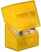 Κουτί για κάρτες Ultimate Guard Boulder Deck Case - Standard Size, κίτρινο (80 τεμάχια) - 2t