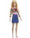 Κούκλα Barbie - Με μπλούζα καρδιά - 2t