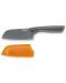Μαχαίρι κουζίνας Tefal - Fresh Kitchen Santoku, K2320614, 12 cm, γκρι/πορτοκαλί - 3t