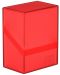 Κουτί για χαρτιά Ultimate Guard Boulder Deck Case - Standard Size - κόκκινο (80 τεμ.) - 1t