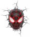 Φωτιστικό  3DLightFX Marvel: Spider-man - Miles Morales Face - 1t