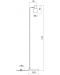 Φωτιστικό δαπέδου Smarter - Aurum 01-3082, IP20, 240V, E27, 1x15W, μαύρο ματ - 2t