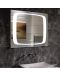 Επιτοίχιος καθρέφτης LED  Inter Ceramic - ICL 1594, 60 x 80 cm - 1t