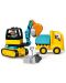 Κατασκευαστής  Lego Duplo Town - Φορτηγό και εκσκαφέας (10931) - 7t