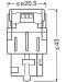 LED Λάμπες αυτοκινήτου Osram - LEDriving, SL, Amber, W21W, 1.3W, 2 τεμάχια, κίτρινο - 4t