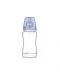 Μπιμπερό  Lovi - Baby Shower, γυαλί, 250 ml, 3 m+, μπλε - 1t