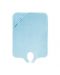 Βρεφική πετσέτα Lorelli Duo - 80 x 100, μπλε - 1t