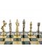 Σκάκι πολυτελείας Μανόπουλος - Αναγέννηση, πράσινο, 36 x 36 cm - 3t