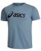 Ανδρικό μπλουζάκι Asics - Big Logo, μπλε - 1t