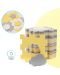 Μαλακό πατάκι παιχνιδιού KinderKraft -  - Luno Shapes, κίτρινο - 8t