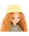 Απαλή κούκλα Orange Toys Sweet Sisters -Sunny με πράσινο πουλόβερ, 32 cm - 5t
