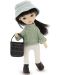 Απαλή κούκλα Orange Toys Sweet Sisters - Η Lilu με πράσινο πουλόβερ, 32 cm - 2t