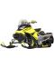 Μεταλλικό παιχνίδι Newray - Snowmobile Can-Am Ski-Doo MXZ XRS, 1:20, κίτρινο - 1t