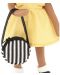 Απαλή κούκλα Orange Toys Sweet Sisters - Η Τίνα με κίτρινο φόρεμα, 32 εκ - 5t