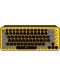 Μηχανικό πληκτρολόγιο Logitech - POP Keys, ασύρματο, κίτρινο/μαύρο - 1t