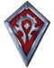 Μεταλλικό πόστερ ABYstyle Games: World of Warcraft - Horde Shield - 1t
