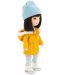 Απαλή κούκλα Orange Toys Sweet Sisters - Λιλού με το παρκά σε μουσταρδί χρώμα, 32 εκ - 3t