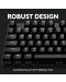 Μηχανικό πληκτρολόγιο Logitech - G413 TKL SE, tactile, LED, μαύρο - 6t