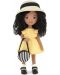 Απαλή κούκλα Orange Toys Sweet Sisters - Η Τίνα με κίτρινο φόρεμα, 32 εκ - 3t