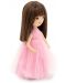Απαλή κούκλα Orange Toys Sweet Sisters - Sophie με ροζ τριαντάφυλλο φόρεμα, 32 cm - 4t