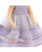 Απαλή κούκλα Orange Toys Sweet Sisters - Η Lilu με μωβ φόρεμα, 32 cm - 5t