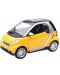 Μεταλλικό αυτοκίνητο Newray - Smart Fortwo 3 ASS, κίτρινο, 1:43 - 1t
