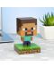 Λάμπα Paladone Games: Minecraft - Steve Icon - 3t