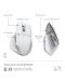 Ποντίκι  Logitech - MX Master 3S For Mac EMEA, Pale Grey - 10t