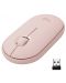 Ποντίκι Logitech - Pebble M350, οπτικό, ασύρματη, ροζ - 1t