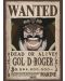 Μίνι αφίσα  GB eye Animation: One Piece - Gol D. Roger Wanted Poster - 1t
