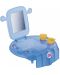 Μίνι νιπτήρας με τουαλέτα με καθρέφτη OK Baby - Space, μπλε - 1t