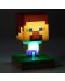 Λάμπα Paladone Games: Minecraft - Steve Icon - 2t