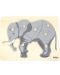 Μοντεσσοριανό εκπαιδευτικό παζλ Viga - Elephant - 1t