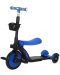 Τρίκυκλο πολλαπλών χρήσεων 3 σε 1 Ocie - Ποδήλατο ισορροπίας,σκούτερ και πατίνι Fire,μπλε - 1t