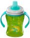 Κύπελλο που δεν χυθεί με λαβές Vital Baby - Πράσινο, 260 ml - 3t