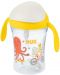 Κύπελλο που δεν χύνεται με καλαμάκι NUK - Motion Cup, 230 ml, κίτρινο - 1t