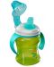 Κύπελλο που δεν χυθεί με λαβές Vital Baby - Πράσινο, 260 ml - 2t