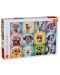 Παζλ Trefl 1000 κομμάτια - Διασκεδαστικά πορτρέτα σκύλων  - 1t