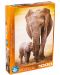 Παζλ Eurographics 1000 κομμάτια - Ελέφαντας με το μικρό του  - 1t