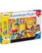 Παζλ Ravensburger 2 x 24 τεμαχίων- Minions σε δράση - 1t