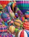 Παζλ White Mountain 1000 κομμάτια - Χρωματιστά μπαλόνια - 2t