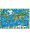 Παζλ Schmidt 200 κομμάτια – Παγκόσμιος χάρτης  - 2t