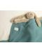 Βαμβακερή κουβέρτα Cotton Hug - Organic, 80 x 100 cm, Salvia - 3t
