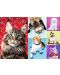 Παζλ Trefl 1000 κομμάτια - Ευτυχισμένες γάτες - 2t